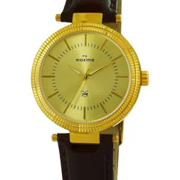 maxima Women Dial & Leather Straps Analogue Watch 61980LMLY-image-12