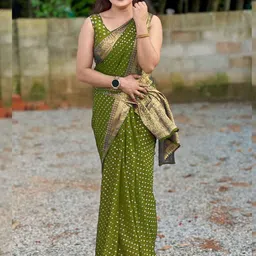 AVANTIKA FASHION Woven Design Zari Kanjeevaram Saree image 4