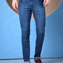 Canary London Men Smart Skinny Fit Low-Rise Light Fade Stretchable Jeans-picture-36