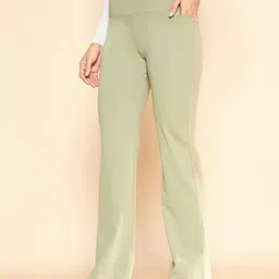 COLOR CAPITAL Pack Of 2 Flared-Fit Ankle-Length Gym Tights image 4