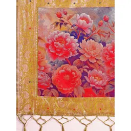 Astita Woven Design Zari Linen Blend Saree image 2