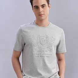 Tommy Hilfiger Men Graphic Printed Round Neck Cotton T-shirt-picture-22