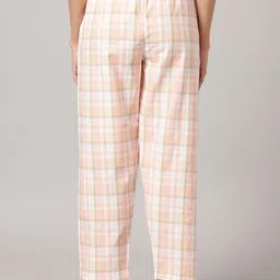 Kryptic Women Pack Of 2 Pure Cotton Mid-Rise Lounge Pants image 3