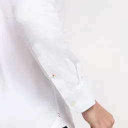 ColorPlus Spread Collar Smart Slim Fit Cotton Casual Shirt image 4