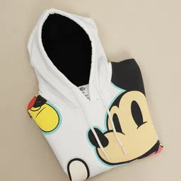Kids Ville Boys Graphic Printed Regular Fit Hooded Sweatshirts image 3