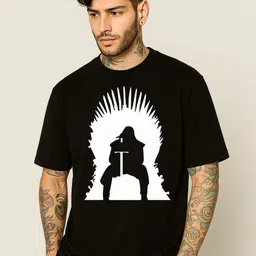 Be Crazy Men Graphic Printed Round Neck Cotton T-shirt-picture-18