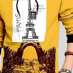 TICOSS Boys Printed Hooded T-shirt image 3