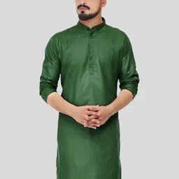 ANUJ FASHION Men Blended Kurtas image 2