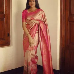 Rujave Woven Design Zari Art Silk Kanjeevaram Saree-picture-39