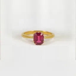 GenZcomplex Gold-Plated Brass Finger Ring-picture-11