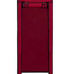 Rmerchants Maroon & Black 9 Layers Shoe-Rack Protective Cover image 3