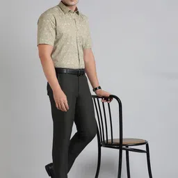 METAL Men Slim Fit Trousers image 2