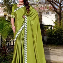 jayant creation Red Poly Georgette Sarees-picture-10