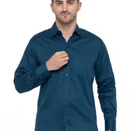 MODERNITY Men Comfort Slim Fit Semi Sheer Casual Shirt-picture-14