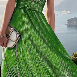 StyleCast x Revolte Fit & Flare Maxi Dress image 3