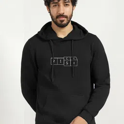 NOBERO Men Printed Hooded Sweatshirt-picture-25