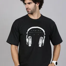 MADSTO Men Graphic Printed Oversized Cotton T-shirt-picture-40