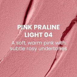 Typsy Beauty Cocoa Peptide Velvet Matte Lipstick- 3.5 g - Pink Praline Light 04 image 3