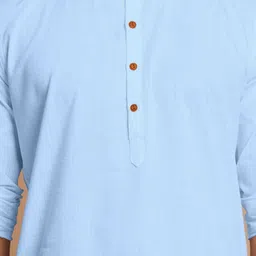 ZBIO Men Thread Work Kurta image 2