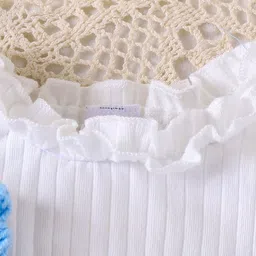 LULU & SKY Girls Embellished Top with Shorts image 4