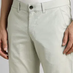 SIMON CARTER LONDON Men Slim Fit Mid-Rise Regular Trousers image 4