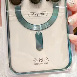 Luxury Kase Solid Printed iPhone 13 Pro Max Back Case image 5