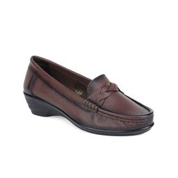 Zoom Shoes Women Leather Driving Shoes-picture-22