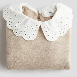 H&M Kids Peter Pan-collared Sweater image 2