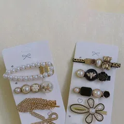 LEVOT Women Embellished French Barrette-picture-17