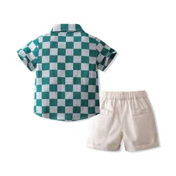StyleCast x Revolte Boys Checked Shirt with Shorts image 4