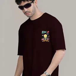 Kushi Flyer Men Naruto Graphic Printed Round Neck Relaxed Fit T-shirt image 3