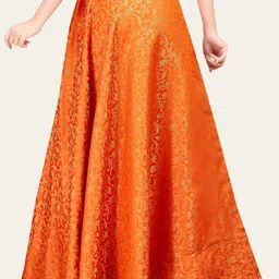 Studio Shringaar Self Designed Brocade Maxi Skirt image 3