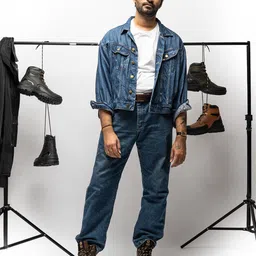 bacca bucci Men Protector Leather Motorcycle Boots image 4