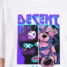 Underrated Club Women Printed Bio Finish T-shirt image 4