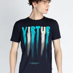 Status Quo Men Typography Printed Round Neck Cotton T-shirt-picture-25