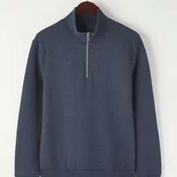 Trendyol Men Mock Collar Sweatshirt-picture-16