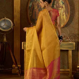 Dori Woven Design Banarasi Saree image 3