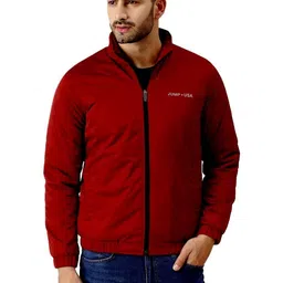JUMP USA Stand Collar Lightweight Quilted Jacket-picture-26