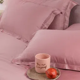 DEBAANS 300 TC Bamboo Queen Bedsheet with 2 Pillow Covers-picture-13