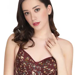 Liigne Floral Bra Full Coverage Lightly Padded image 5