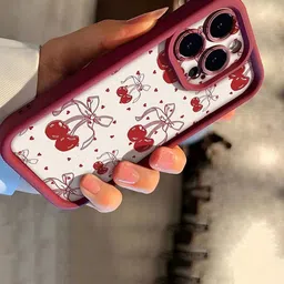 CASE CREATION Floral Printed iPhone 15 Pro Back Case Mobile Accessories image 4