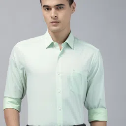 Arrow Manhattan Slim Fit Checked Pure Cotton Formal Shirt-picture-38