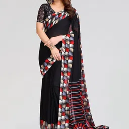 Moda Rapido Poly Georgette Designer Saree-picture-40