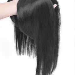RITZKART Straight Halo Hair Extension - 10 Inches - Natural Black-picture-15