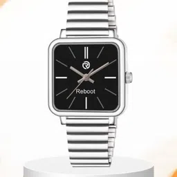 REBOOT Men Bracelet Style Straps Analogue Watch sh_New188_151 Black Designer Square-picture-26