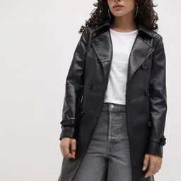 The Roadster Life Co. Notched Lapel Collar Single-Breasted Belted Longline Overcoat-picture-17