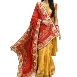 Ranisatiya creation Bandhani Printed Gotta Patti Dupatta-picture-19