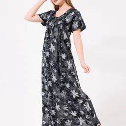TRUNDZ Printed Maxi Nightdress image 5