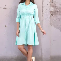 DressBerry Women Polyester Shirt Dresses-picture-17