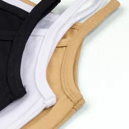 ariel Pack Of 3 Cotton Camisoles image 3